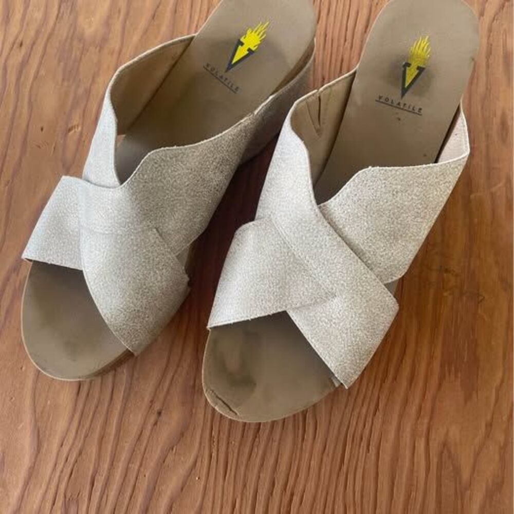 Volatile Women's Platform Wedge Sandals Size 10